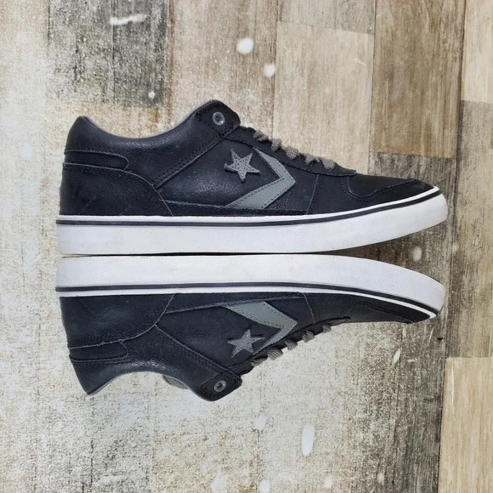 Converse All Star Downtown OX Mens Shoes‎ Sz 8.5 Black Lace Up Sneakers